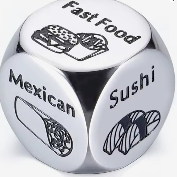 Stainless Steel Date Night Dice Set – Adult Entertainment for Endless Fun - Picture 2 of 8